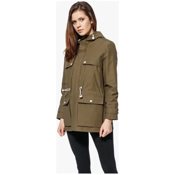 Feewear Kurtka Monica , khaki, rozmiar M. Brązowe kurtki damskie Feewear, m, bez wzorów, z bawełny, bez kaptura. W wyprzedaży za 129.99 zł.