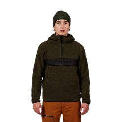 Polar Rossignol Alltrack. Zielone bluzy męskie Rossignol, na zimę, bez wzorów, z polaru, bez kaptura. Za 389.99 zł.