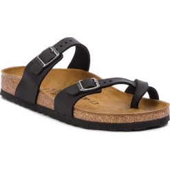 Japonki BIRKENSTOCK - Mayari 1009923 Black. Czarne klapki damskie Birkenstock, z nubiku. Za 337.00 zł.