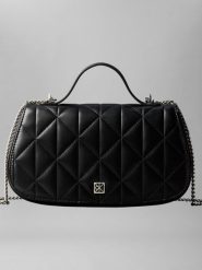 Calvin Klein torba na ramię Kobiety Sztuczna skóra czarny, ONE SIZE. Czarne torby na ramię damskie Calvin Klein, bez wzorów, ze skóry, pikowane, bez dodatków. Za 379.95 zł.