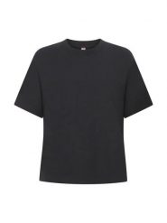 Clique Over-T Women Oversize T-shirt z 100% bawełny czarna. Czarne t-shirty damskie CLIQUE, xl, bez wzorów, z bawełny, bez kołnierzyka. Za 125.10 zł.