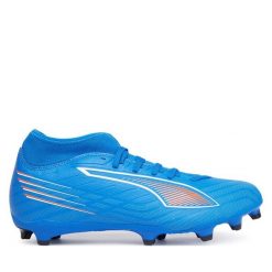 Buty do piłki nożnej Puma. Niebieskie buty sportowe męskie Puma, bez zapięcia. Za 209.99 zł.