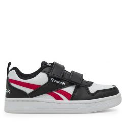 Sneakersy Reebok. Białe trampki i tenisówki chłopięce Reebok, bez wzorów, bez zapięcia. Za 129.99 zł.