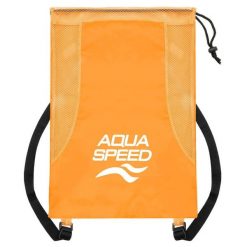 Worek na sprzęt plecak Aqua Speed Mesh Backpack. Białe plecaki damskie Aqua-Speed, bez wzorów, z meshu. Za 39.99 zł.