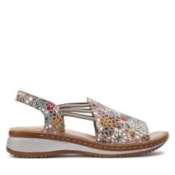 Sandały Ara. Klapki damskie Ara, bez wzorów, bez obcasa, na płaskiej podeszwie, bez zapięcia. Za 390.99 zł.