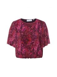 Rich & Royal Koszulka Kobiety wyrazisty róż, L. Czerwone t-shirty damskie Rich & Royal, l, bez wzorów, z materiału, eleganckie, bez kołnierzyka. Za 279.95 zł.