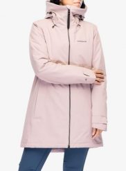 Płaszcz ocieplany damski Didriksons Helle Parka 5. Czerwone parki damskie Didriksons, m, bez wzorów, z materiału, eleganckie, bez kaptura. Za 604.99 zł.