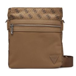 Saszetka Guess. Brązowe saszetki męskie Guess, młodzieżowe, małe. Za 329.99 zł.