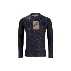 Koszulka z długim rękawem Kenny Prolight. Czarne bluzy męskie KENNY, bez wzorów, ze skóry, bez kaptura. Za 216.50 zł.