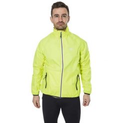 Kurtka Męska Typu Packaway Retract HiVis Wodoodporna. Czarne kurtki męskie Trespass, m, bez wzorów, z materiału, bez kaptura. Za 343.99 zł.