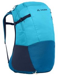 Plecaki 20-29L Damski Skomer Zip 22. Niebieskie plecaki damskie Vaude, bez wzorów, z materiału, biznesowe. Za 600.60 zł.
