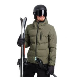 Kurtka narciarska Protest Superior. Zielone kurtki snowboardowe męskie Protest, m, bez wzorów, bez kaptura, narciarskie. Za 820.50 zł.