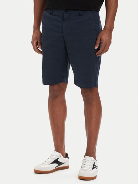 KARL LAGERFELD Szorty materiałowe 265320 562802 Granatowy Regular Fit. Niebieskie szorty męskie KARL LAGERFELD, m, bez wzorów, z bawełny. Za 364.99 zł.