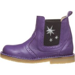 Skórzane botki w kolorze fioletowo-czarnym. Botki dziewczęce marki Summershoes for Girls. W wyprzedaży za 142.95 zł.