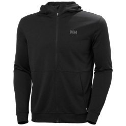 Bluza z kapturem i zamkiem błyskawicznym Helly Hansen Lifa Tech Lite. Czarne bluzy męskie Helly Hansen, m, bez wzorów, z kapturem. Za 383.30 zł.