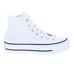 Buty na deskorolkę damskie Converse Chuck Taylor All Star Lift. Białe trampki i tenisówki damskie Converse, bez wzorów, retro, bez zapięcia. Za 349.00 zł.