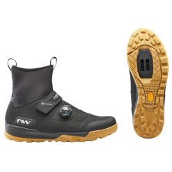Buty rowerowe MTB męskie Northwave Kingrock Plus GTX. Czarne buty sportowe męskie Northwave, bez zapięcia, rowerowe. Za 1,093.00 zł.