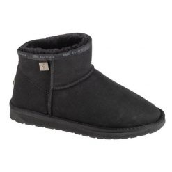 Buty Emu Australia Platinum Slim Darling WP11875-BLAK czarne. Czarne śniegowce i trapery damskie z gumy. Za 783.33 zł.