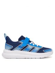 Adidas Sneakersy Tensaur Run 4.0 Shoes Children KJ6693 Niebieski. Niebieskie buty sportowe chłopięce Adidas, bez wzorów, z materiału, bez zapięcia. Za 169.99 zł.