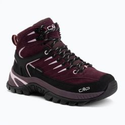 Buty trekkingowe damskie CMP Rigel 2.0 Mid Waterproof. Czerwone trekkingi damskie CMP, przed kolano, trekkingowe. Za 436.13 zł.