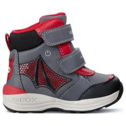 Geox Buty Zimowe Za Kostkę Chłopięce New Gulp 22 Szaro-Czerwone. Buty zimowe chłopięce marki Geox. Za 329.00 zł.