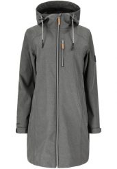 Wodoodporna parka dla kobiet Whistler Thora. Czarne parki damskie Whistler, bez wzorów, z materiału, eleganckie, bez kaptura. Za 387.50 zł.