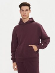 Champion Bluza 220423 Fioletowy Regular Fit. Fioletowe bluzy męskie Champion, m, bez wzorów, z bawełny, bez kaptura. Za 239.99 zł.