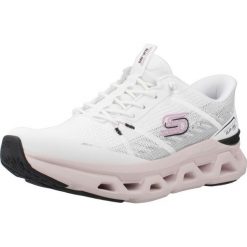 Buty SKECHERS SLIP - INS STEP ALTUS FAST LANE Biały. Białe trampki i tenisówki damskie Skechers, bez wzorów, z syntetyku, bez zapięcia. Za 462.50 zł.