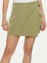 Calvin Klein Jeans Szorty materiałowe J20J223461 Zielony Regular Fit. Zielone szorty damskie Calvin Klein Jeans, xs, bez wzorów, z jeansu. Za 329.99 zł.