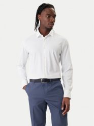 BOSS Koszula P-Hank 50555747 Biały Slim Fit. Białe koszule męskie Boss, m, bez wzorów, z syntetyku, biznesowe, bez kołnierzyka, bez ramiączek. Za 399.99 zł.