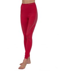 Legginsy damskie termoaktywne Brubeck DRY. Czerwone legginsy sportowe damskie Brubeck, s, bez wzorów, z dzianiny, długie, do biegania. Za 129.99 zł.