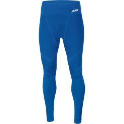 Legginsy Jako long Comfort 2.0. Niebieskie spodnie sportowe męskie Jako, bez wzorów, do piłki nożnej. Za 227.50 zł.