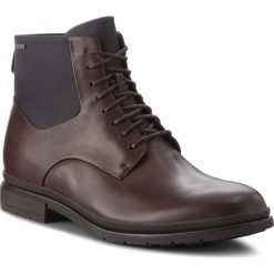 Kozaki CLARKS - Londonpace Gtx GORE-TEX 261269307 Brown Leather. Brązowe kozaki męskie Clarks, z gore-texu. Za 669.00 zł.