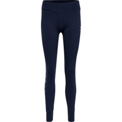 Damskie legginsy bawełniane Hummel Move Grid. Niebieskie legginsy damskie Hummel, xs, bez wzorów, z bawełny. Za 177.50 zł.