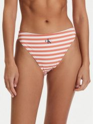 Calvin Klein Swimwear Dół od bikini LV00Q61147 Pomarańczowy. Brązowe bikini damskie Calvin Klein Swimwear, l, bez wzorów. Za 189.99 zł.
