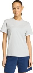 Adidas Koszulka damska adidas Entrada 26 Tee szara JZ6680 2XL. Szare t-shirty damskie Adidas, xl, bez wzorów, bez kołnierzyka. Za 77.18 zł.