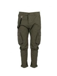 Xagon Spodnie "Cargo Pants" | P24032CR4036 | Mężczyzna | Khaki. Brązowe spodnie materiałowe męskie Xagon, l, bez wzorów, z bawełny, eleganckie. W wyprzedaży za 479.00 zł.