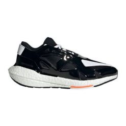 Buty adidas by Stella McCartney Ultraboost 22 W GY6087 czarne. Czarne obuwie sportowe damskie bez wzorów, z gumy, do biegania. Za 927.95 zł.