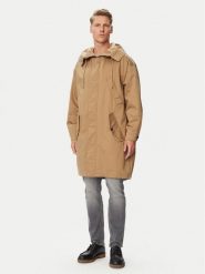 HUGO Parka Miko2631 50562748 Beżowy Regular Fit. Brązowe kurtki męskie Hugo, m, bez wzorów, z bawełny, bez kaptura. Za 1,999.00 zł.
