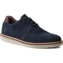 Półbuty CLARKS - Grandin Plain 261364367 Navy Suede. Półbuty na co dzień męskie marki Clarks. W wyprzedaży za 189.00 zł.