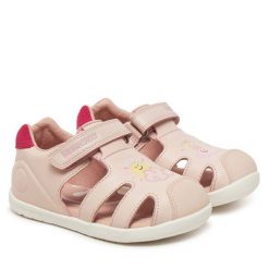 Sandały Biomecanics. Czerwone sandały dziewczęce Biomecanics, bez zapięcia. Za 189.99 zł.