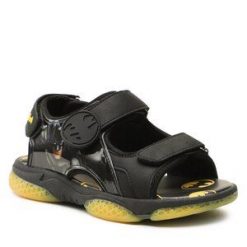 Sandały Batman. Czarne sandały chłopięce batman, bez zapięcia. Za 76.99 zł.