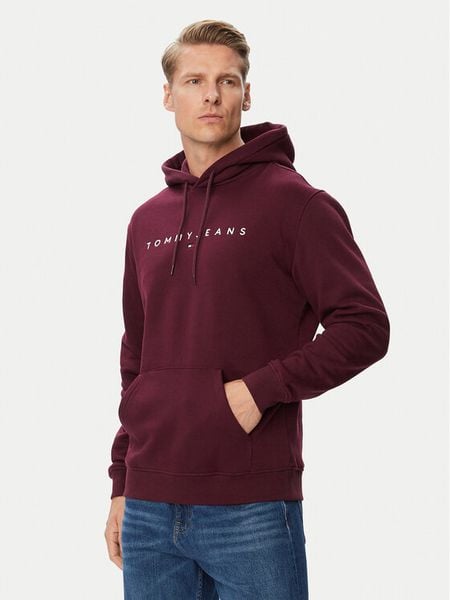 Tommy Jeans Bluza DM0DM20746 Fioletowy Regular Fit. Fioletowe bluzy męskie Tommy Jeans, m, bez wzorów, z jeansu, bez kaptura. Za 369.99 zł.