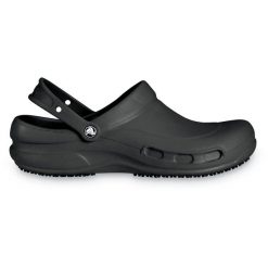 Chodaki Crocs Bistro Clog. Czarne obuwie sportowe damskie Crocs, bez wzorów, trekkingowe. W wyprzedaży za 179.99 zł.