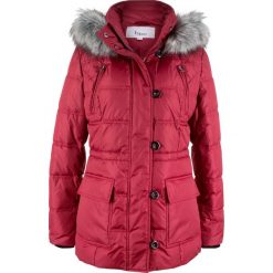 Kurtka pikowana z kapturem bonprix czerwony klonowy. Kurtki damskie marki SOLOGNAC. Za 239.99 zł.