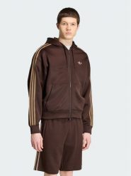 Adidas Bluza adicolor Spacer KS7426 Brązowy ciemny Oversize. Brązowe bluzy męskie Adidas, m, bez wzorów, z syntetyku, bez kaptura. Za 369.99 zł.