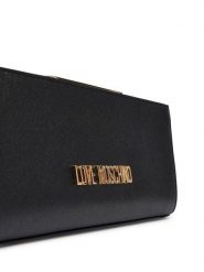 LOVE MOSCHINO Torebka JC4144PP1OLS0000 Czarny. Czarne torebki do ręki damskie Love Moschino, bez wzorów, ze skóry, wizytowe, bez dodatków. Za 859.99 zł.