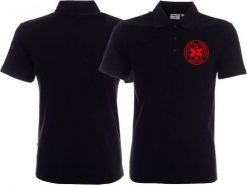 LPP - Promostars Koszulka Polo ratownicza czarna męska FUNKCYJNA - nadruk FLUO przód. Czarne koszulki polo męskie LPP - Promostars, m, bez wzorów, bez ramiączek. Za 88.99 zł.
