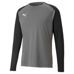 T-Shirt Puma Teampacer Gk Ls Jersey Dorosłych. Szare t-shirty męskie Puma, s, bez wzorów, z jersey, sportowe, bez kołnierzyka. Za 180.99 zł.