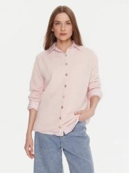 Kontatto Kardigan 3M0978C Różowy Relaxed Fit. Czerwone kardigany damskie Kontatto, m, bez wzorów, z wełny. Za 469.99 zł.